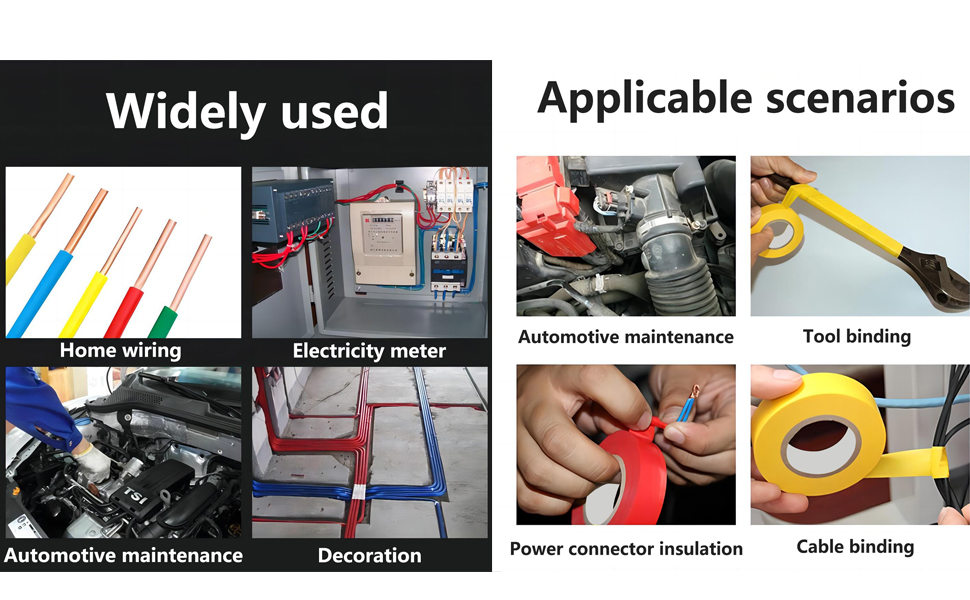 Nastro isolante, Nastro elettrico, Forte adesivo elettrico
