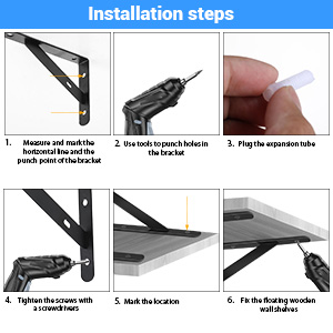 Staffa per Mensola Triangolare