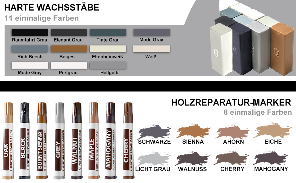 Kit di riparazione legno