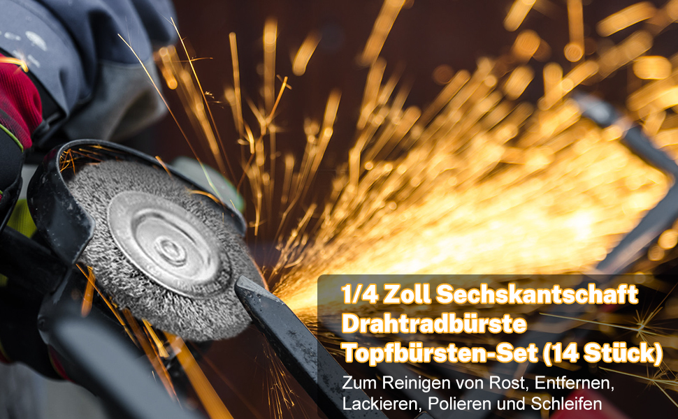  Spazzola metallica trapano