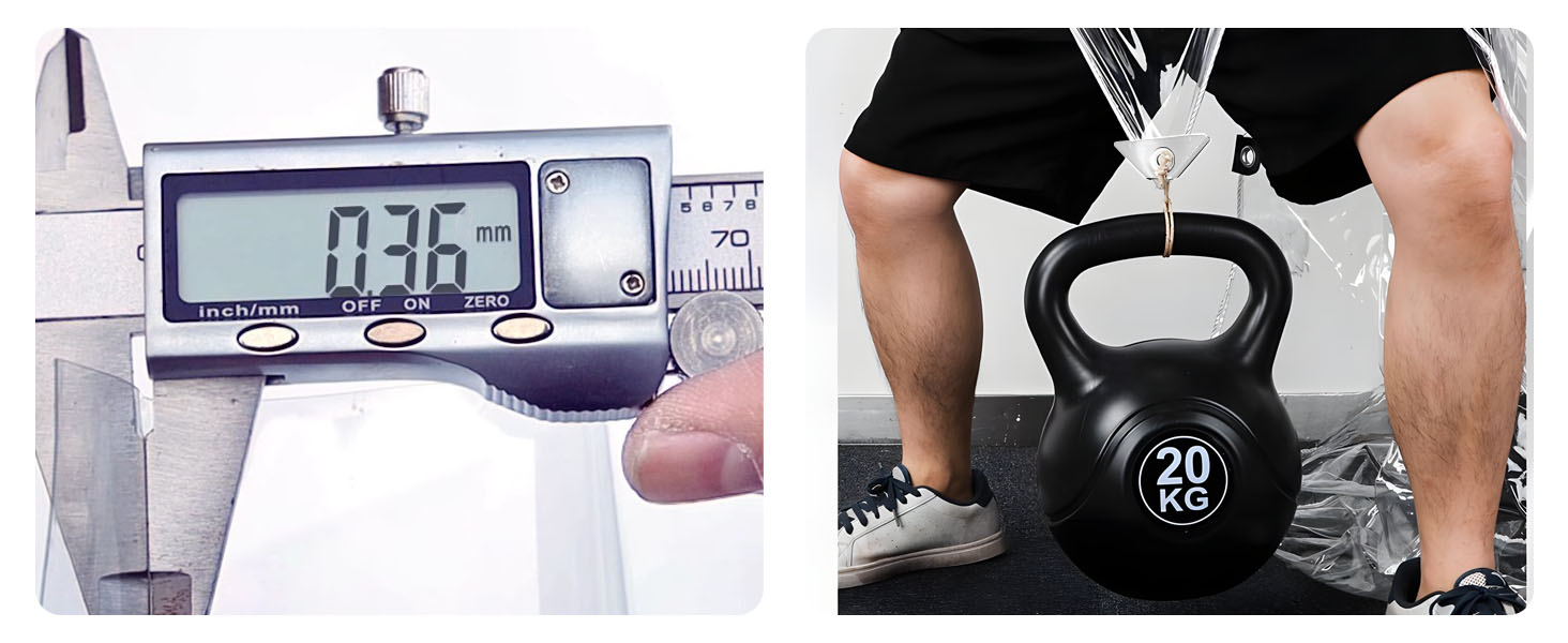 Telone impermeabile trasparente