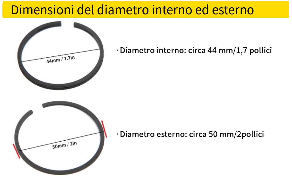 Kit Anello Pistone 3 Pezzi