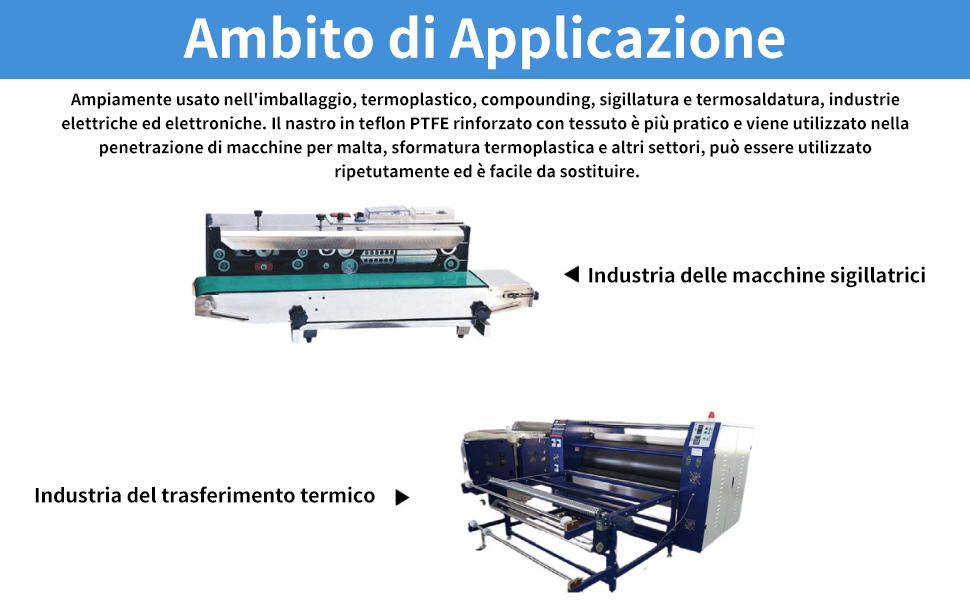 Rotolo di nastro in PTFE