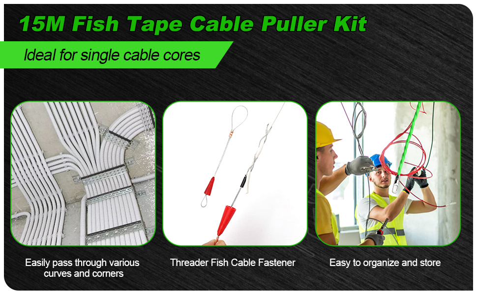 Aiguille Electricien Rigide 15m