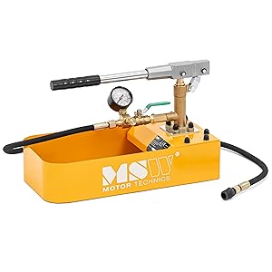 Pompa a pressione – 60 bar – 2 valvole – 16 ml – Serbatoio acqua: 7 l