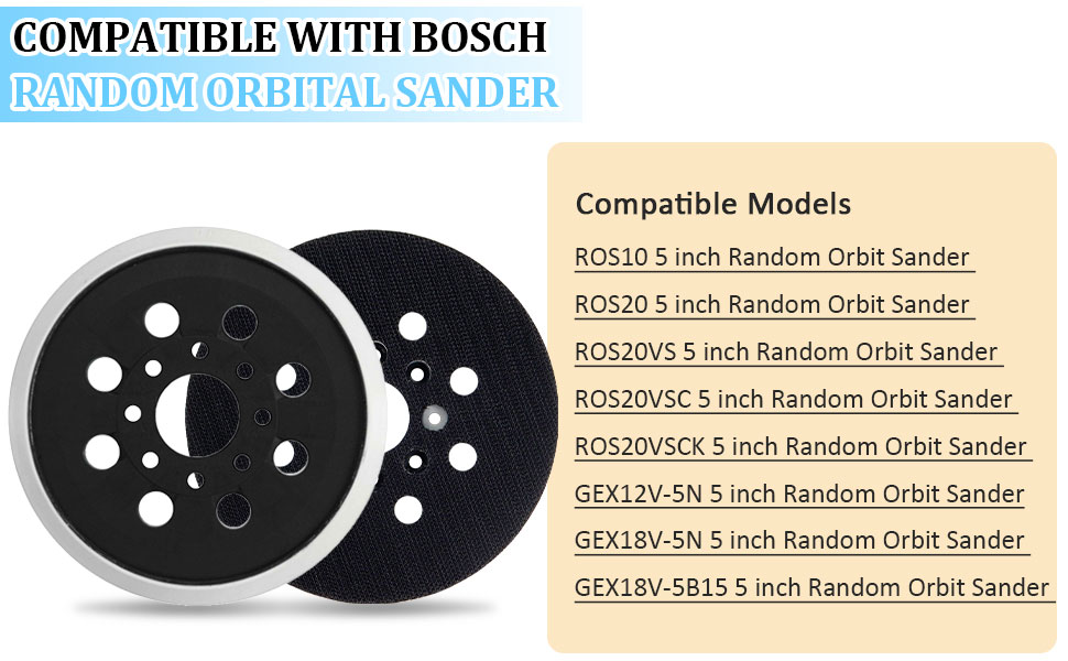 Piatto di levigatura da 125 mm 
