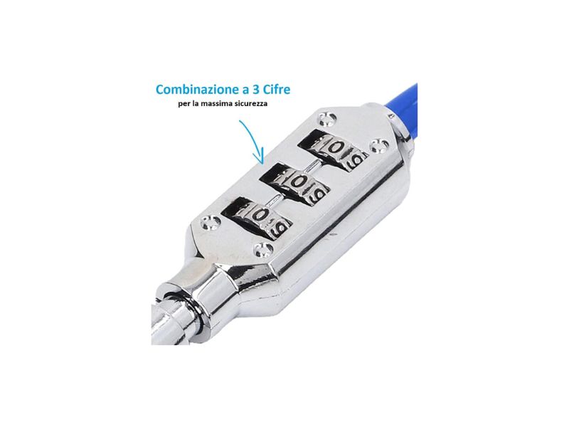 Moschettone con Combinazione di Sicurezza 3