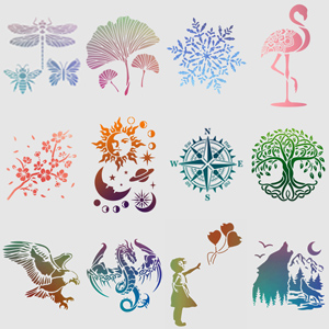 Reusable Plastic Template