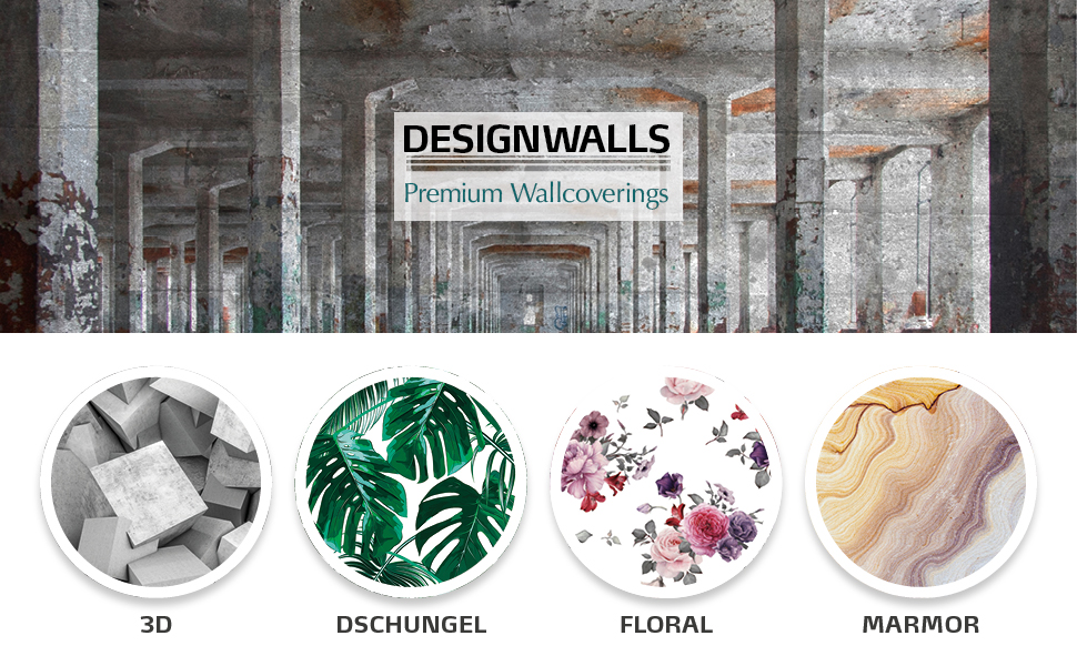 Carta da parati con design