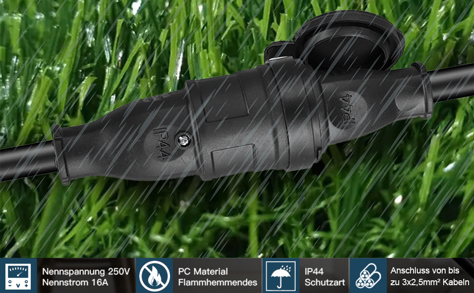 Spina esterna impermeabile