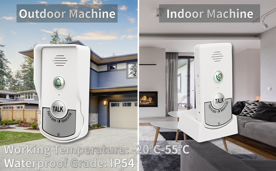 sonnettes d'interphone sans fil