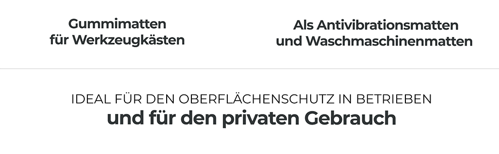 Tappetini in gomma SBR