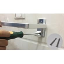 Istruzioni di montaggio mensoline in vetro con barra alluminio 7