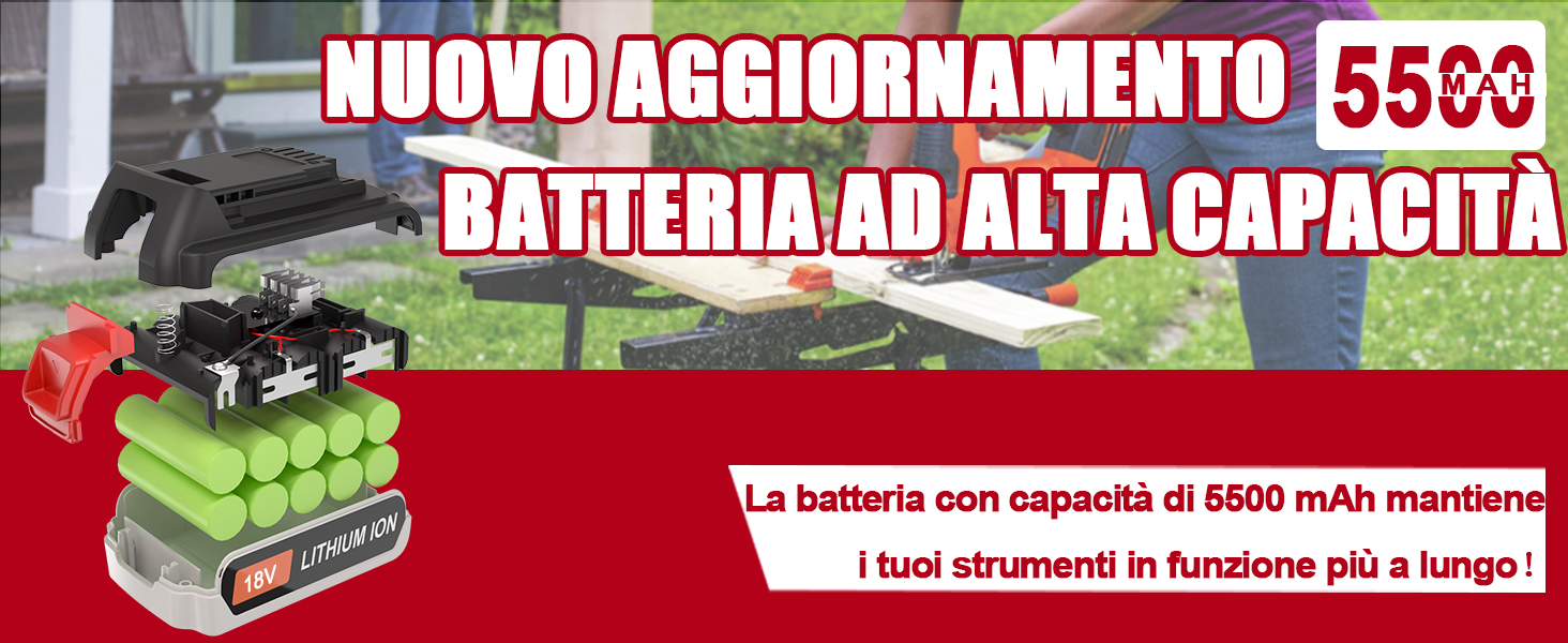 batteria black decker 18v