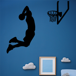 basket Sticker camera ragazzo
