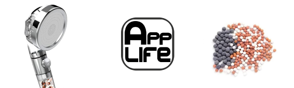 Soffione Doccia Anticalcare Alta Pressione Universale