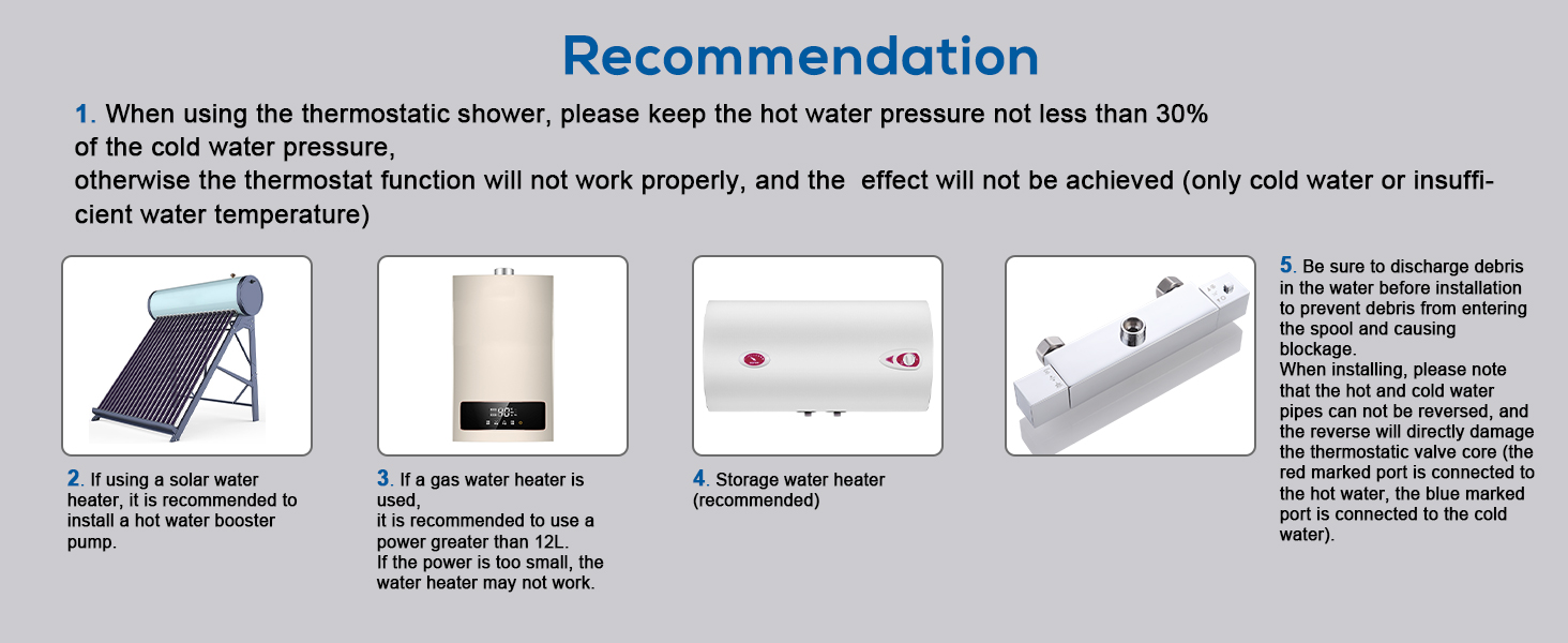 Colonna Doccia Termostatica