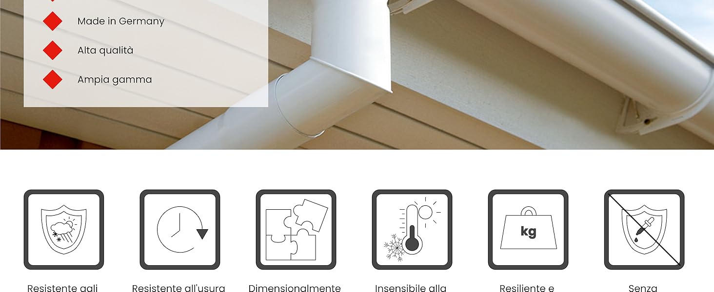 Proprietà del materiale INEFA Plastica PVC-U, proprietà del materiale INEFA