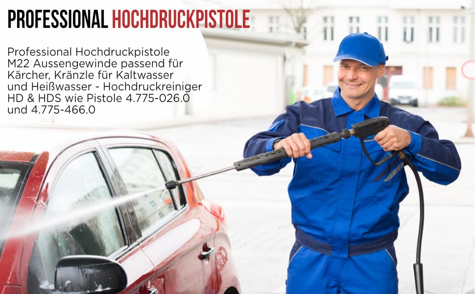 Pistola ad alta pressione professionale come 4.775-026.0 