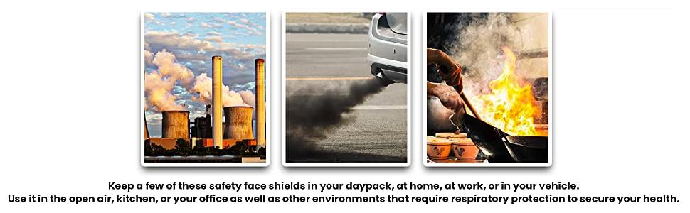 Visiera protettiva integrale con visiera trasparente 