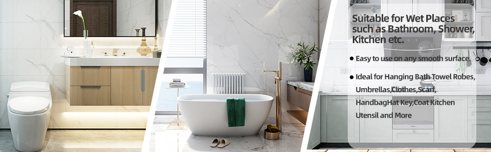 Porta asciugamani autoadesivo