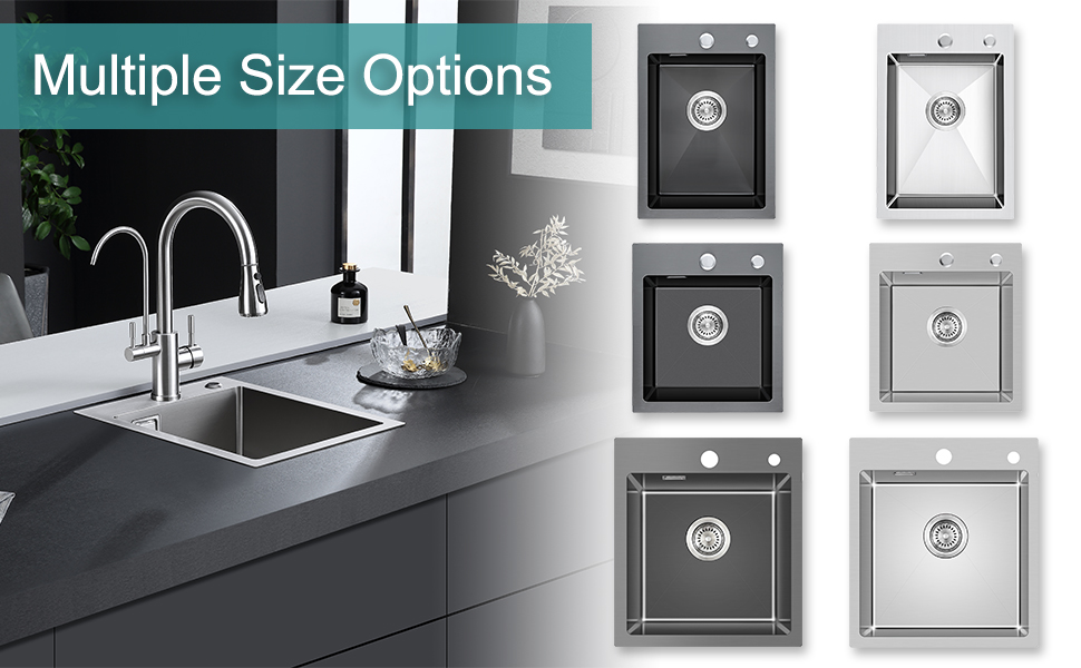 lavello da cucina in acciaio inox