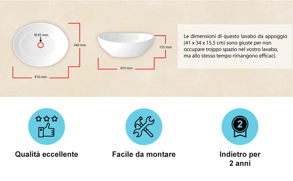 lavabo, lavabo sobre encimera, lavabo ovalado, lavabo blanco sobre encimera, Starbath Plus