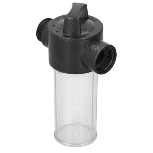 Schaumflasche mit Wasserpistole