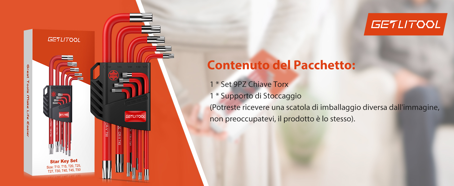 chiavi stella torx