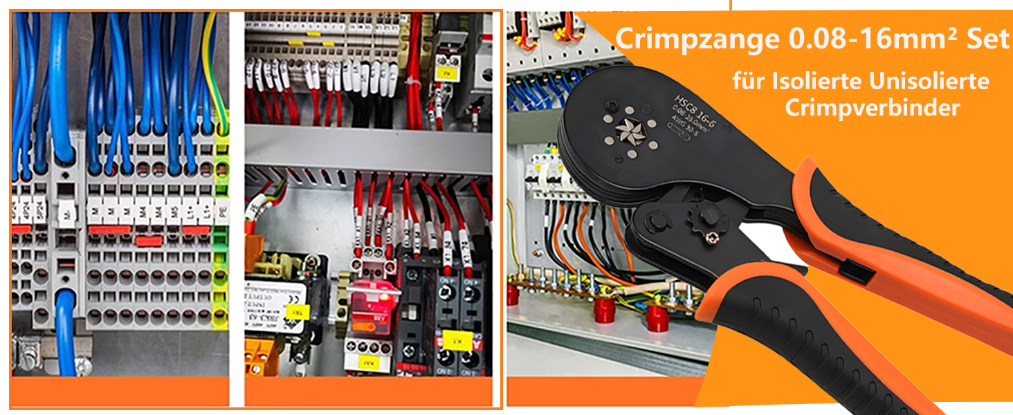 Set di pinze crimpatrici