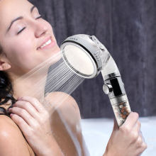 Soffione Doccia Anticalcare Alta Pressione Universale