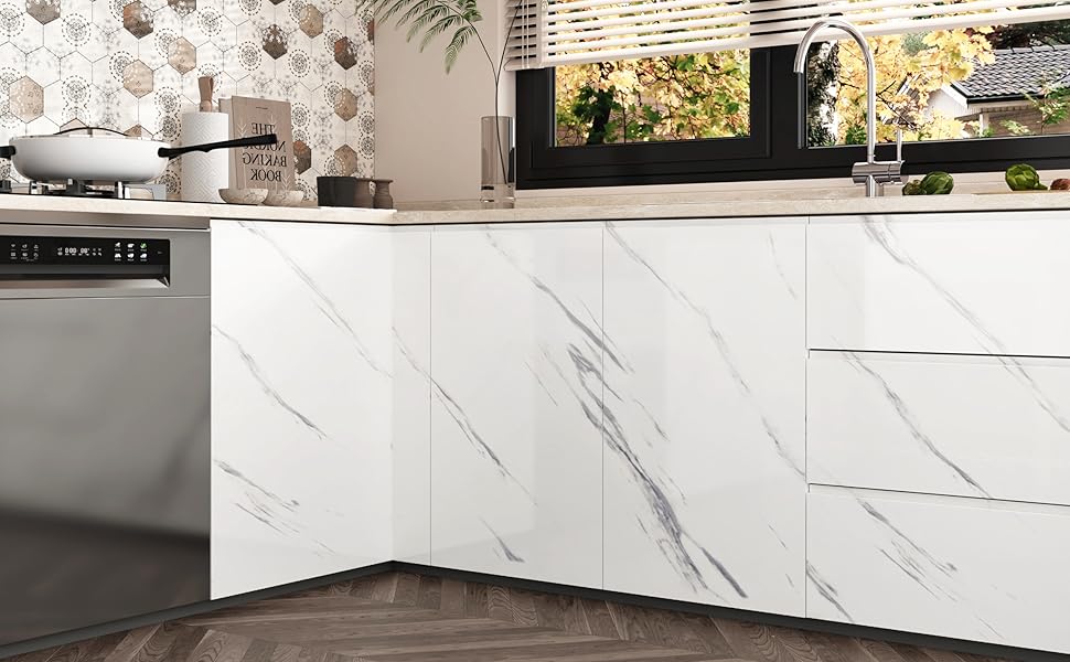 bianco marmo buccia e bastone carta da parati per soggiorno camera da letto cucina