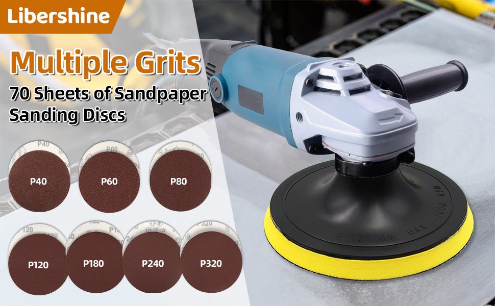 Kit Dischi Carta Abrasiva