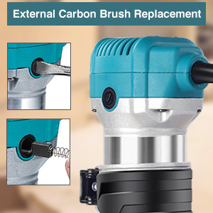 Sostituzione della spazzola di carbone esterna