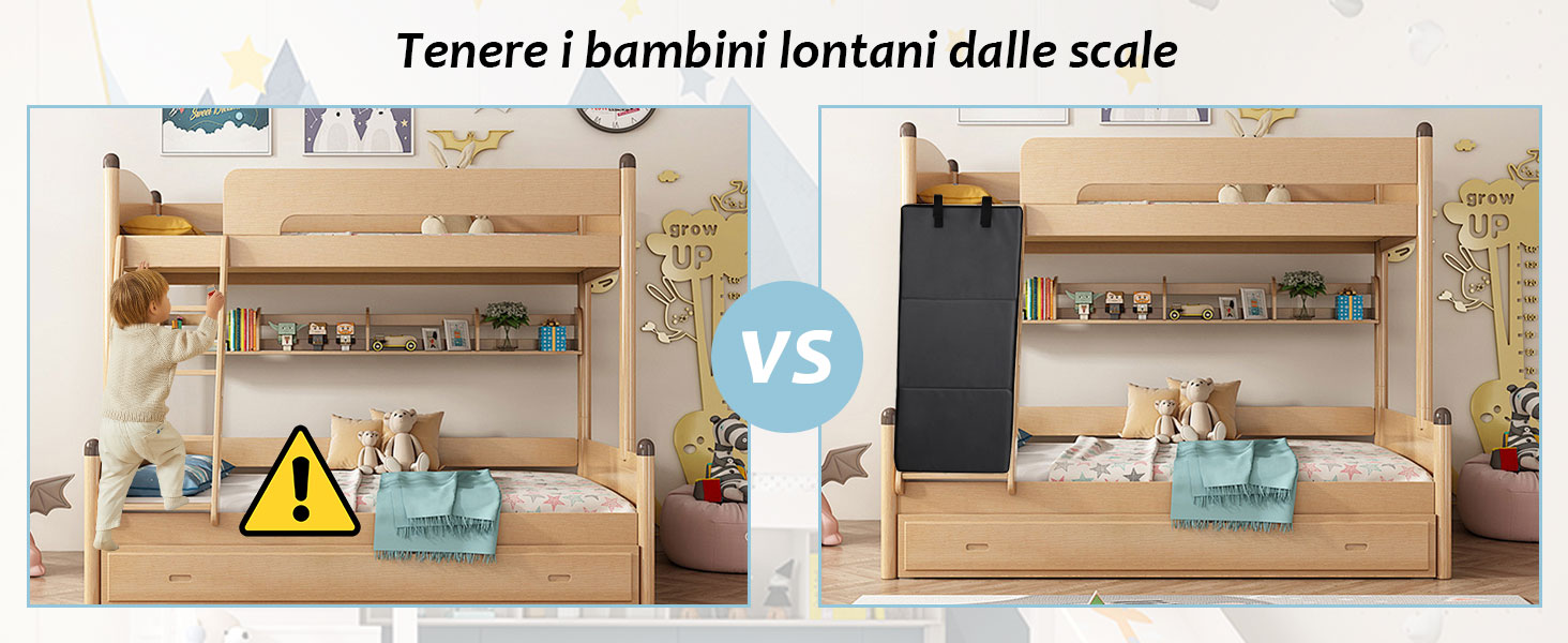 Copertura Scaletta Letto a Castello