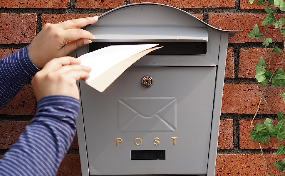 Protezione extra per garantire che le lettere e i pacchetti rimangano al sicuro e all'asciutto