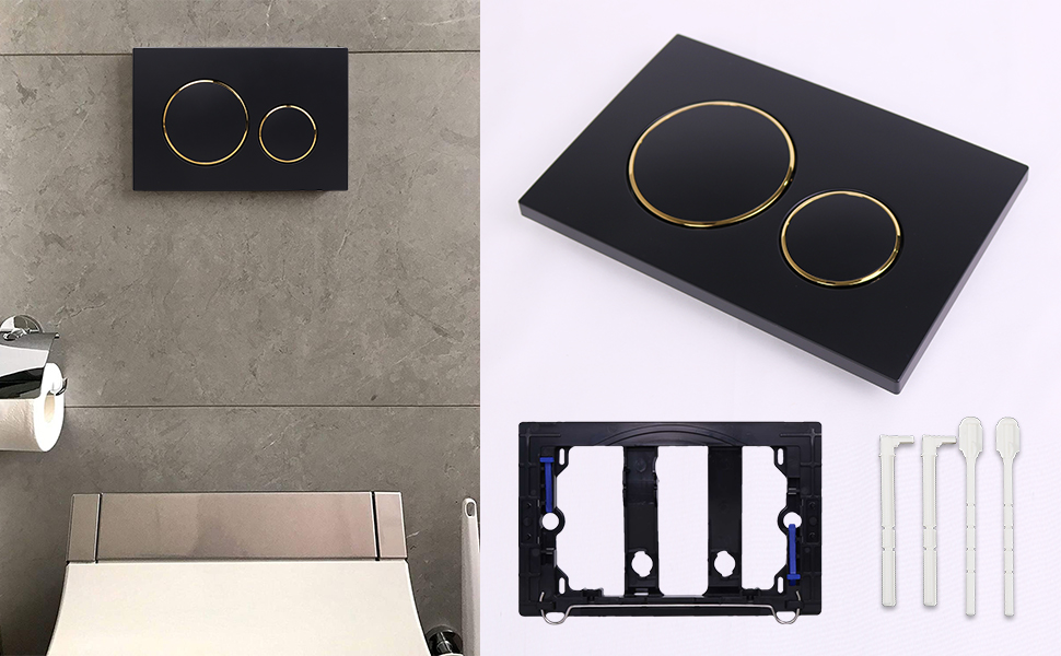 Placca Comando con Risparmio Idrico.