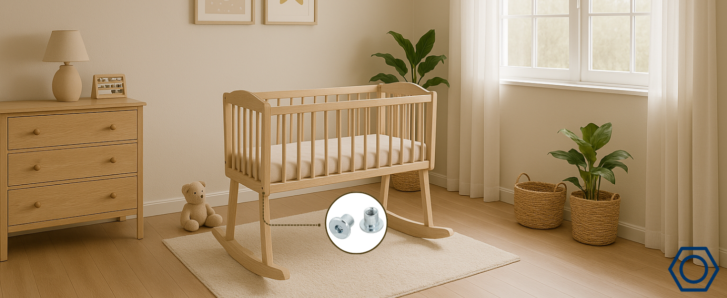  dado manicotto boccola filettata inseribile acciaio zincato montaggio tecnico vite