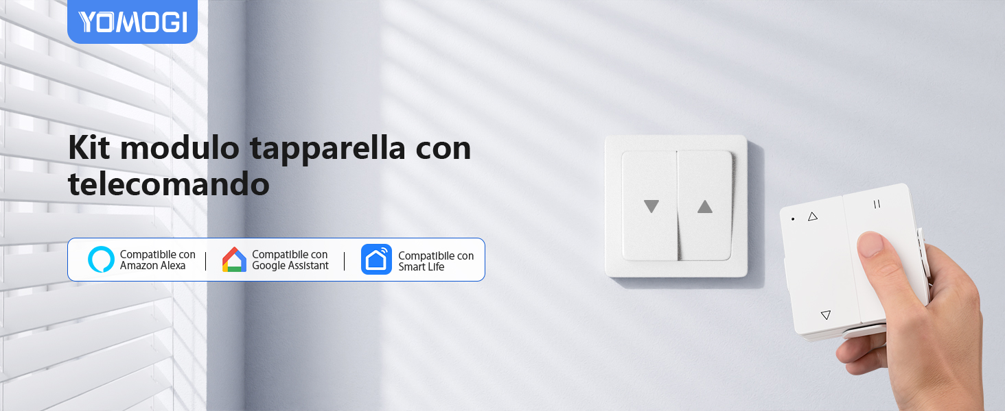 modulo tapparella con telecomando