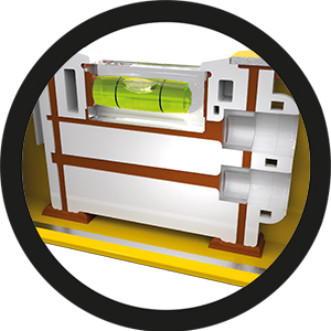 Stabila, sistema di montaggio per livella a bolla