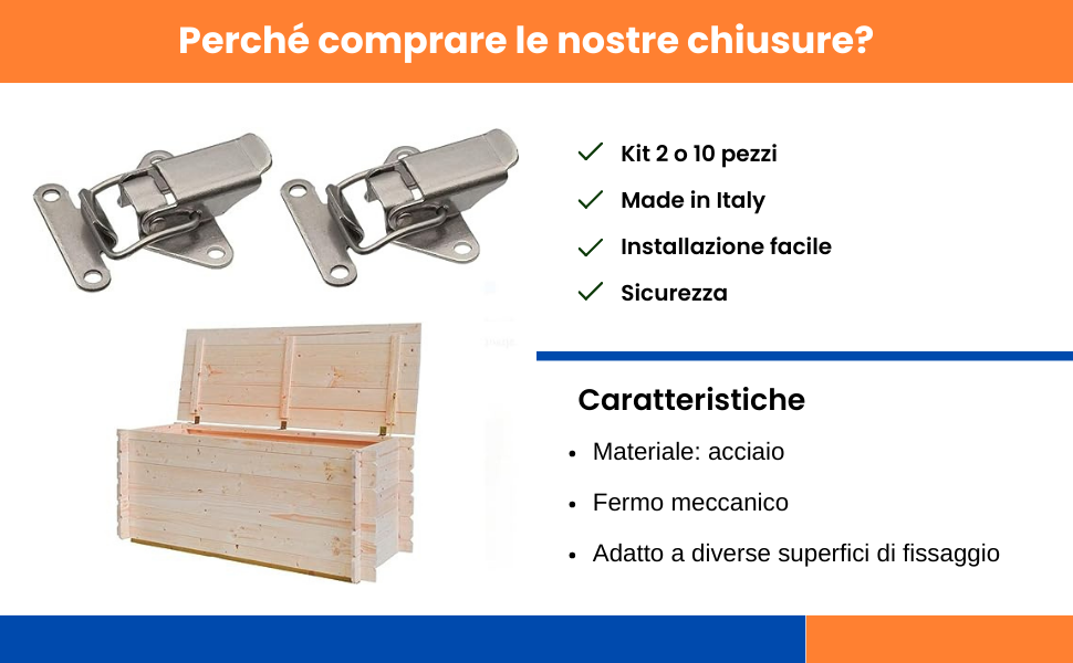 Chiusura A Leva per Tavoli 