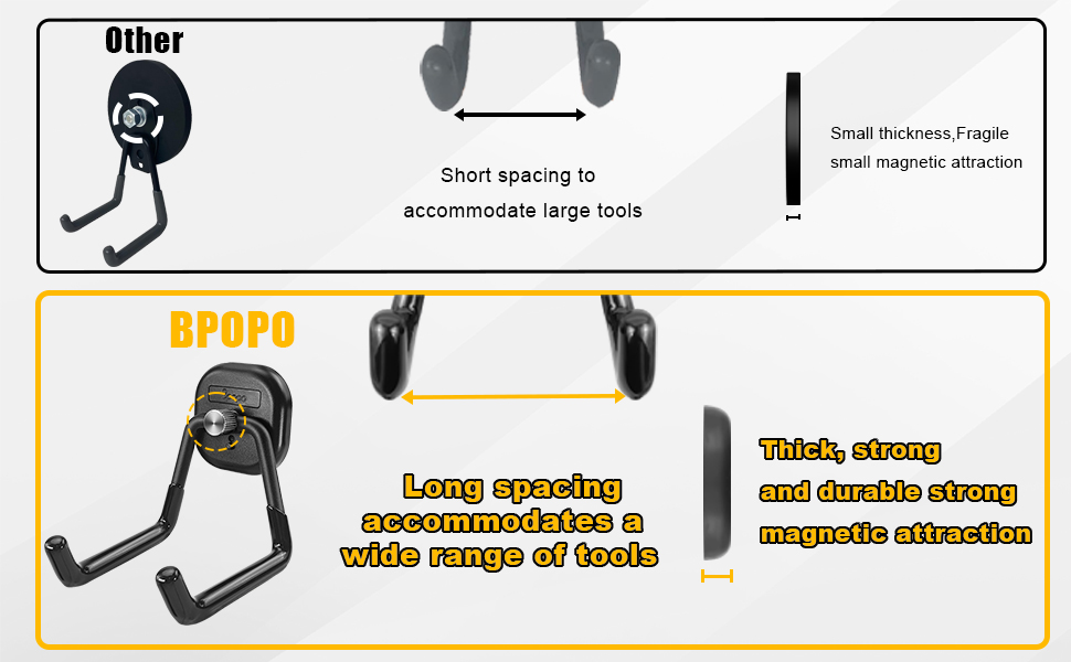 Forte gancio magnetico