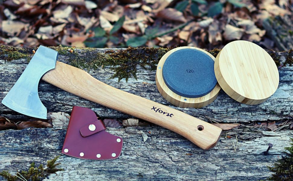 Xforst Accetta Ascia Pietra per affilare