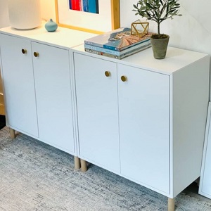 maniglia per mobili dorata