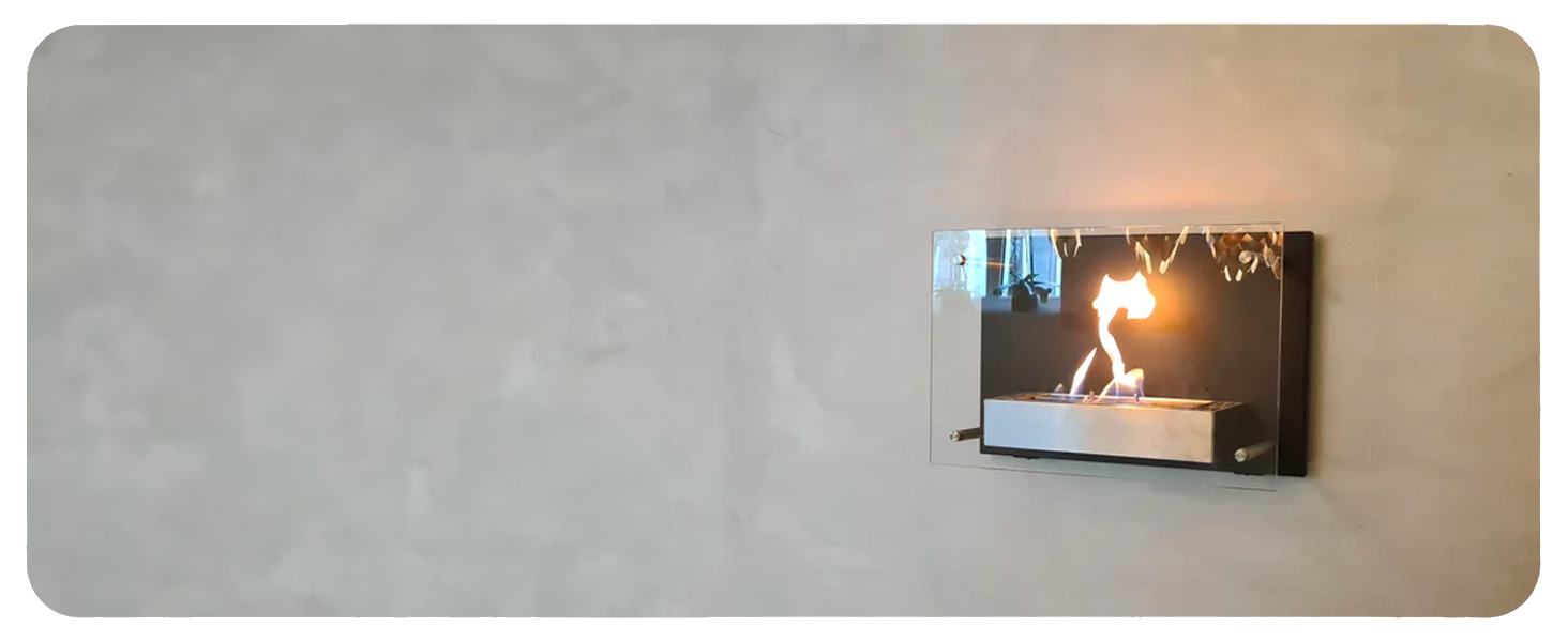 Camino al Bioetanolo Biocamino da Parete Demetra Nero