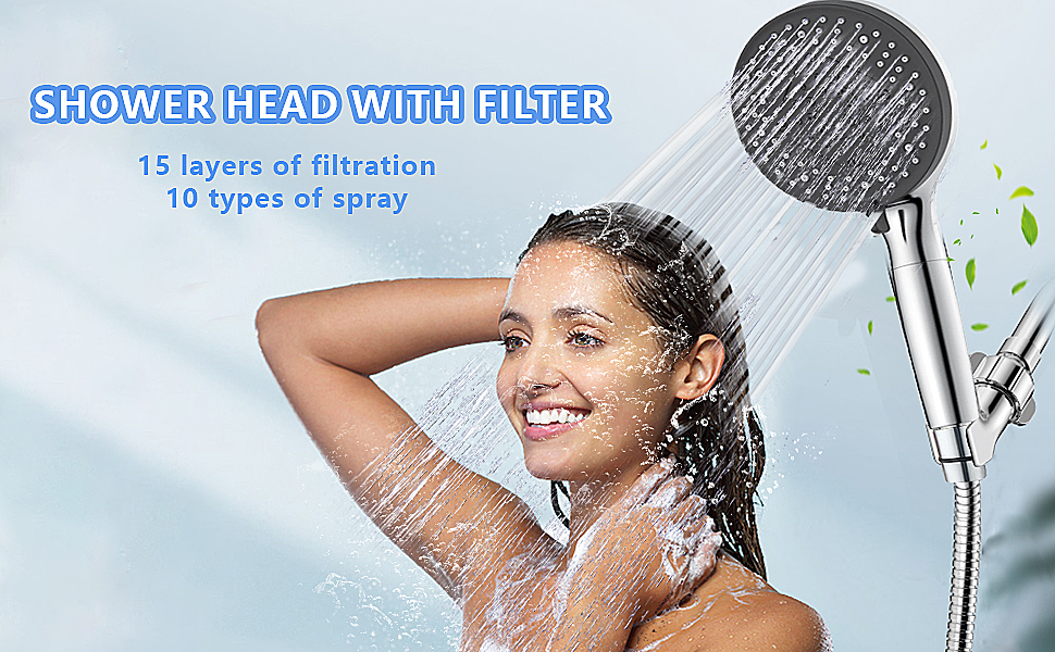 Soffione doccia con filtro