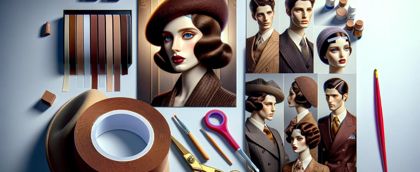 Biadesivo per parrucche