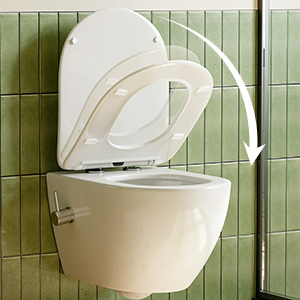 Sedile WC con abbassamento automatico
