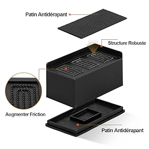 Vi forniamo 2 cuscinetti antiscivolo