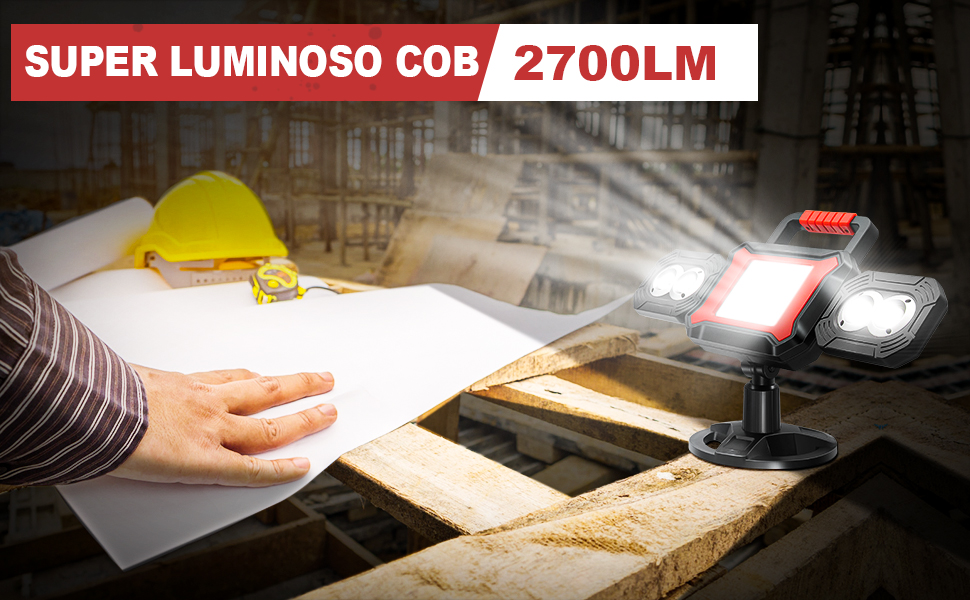 Faro Led Ricaricabile